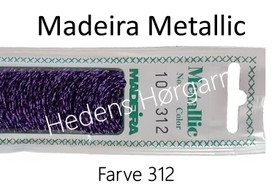 Madeira Metallic nr. 10 farve 312